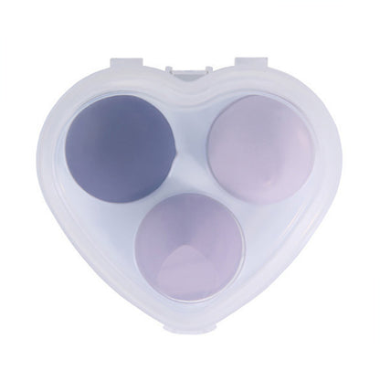 3 in 1 makeup sponge soft beauty blender bouncy puff various colors