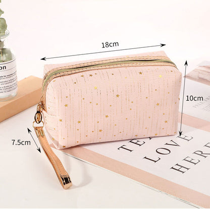 6 color event gift makeup bags zipper toiletry packaging storage bag