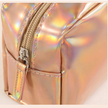 4 color makeup bag event gift bag travel toiletry storage bag laser