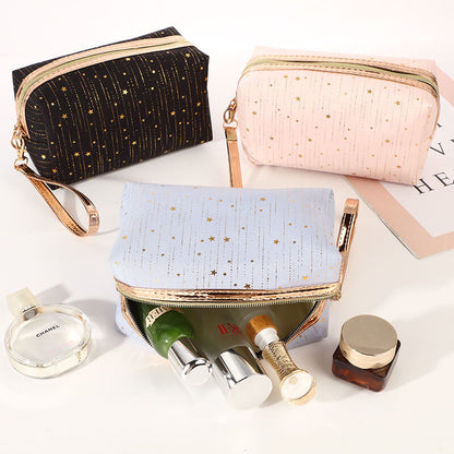 6 color event gift makeup bags zipper toiletry packaging storage bag