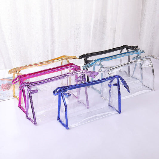 7 color makeup bag event gift bag handbag toiletry pvc bag waterproof