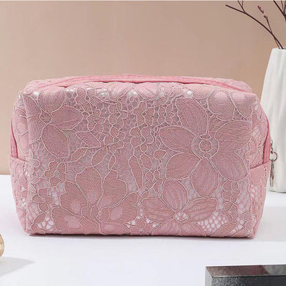 2 color makeup bags event gift bag lace handbag storage bag