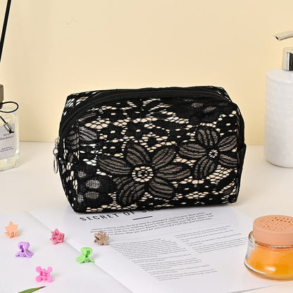 2 color makeup bags event gift bag lace handbag storage bag