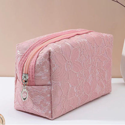 2 color makeup bags event gift bag lace handbag storage bag