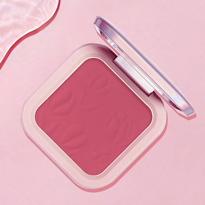 9 color blush palette cheek brighten powder high pigmented waterproof