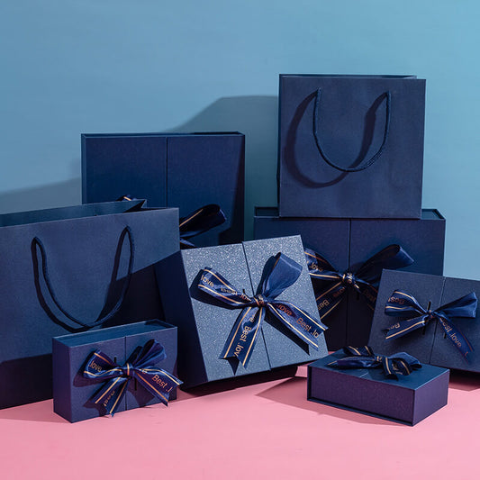 Large makeup gift box kraft festival perfume box wedding packaging