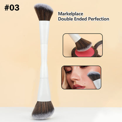 Amazon Best-Selling Double-Ended Makeup Brushes for Foundation Highlight Contour