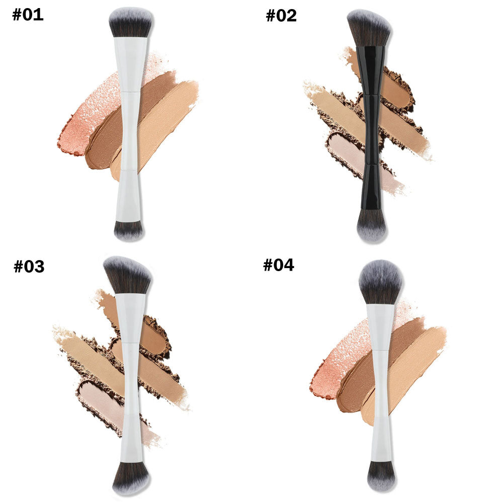 Amazon Best-Selling Double-Ended Makeup Brushes for Foundation Highlight Contour