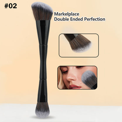 Amazon Best-Selling Double-Ended Makeup Brushes for Foundation Highlight Contour