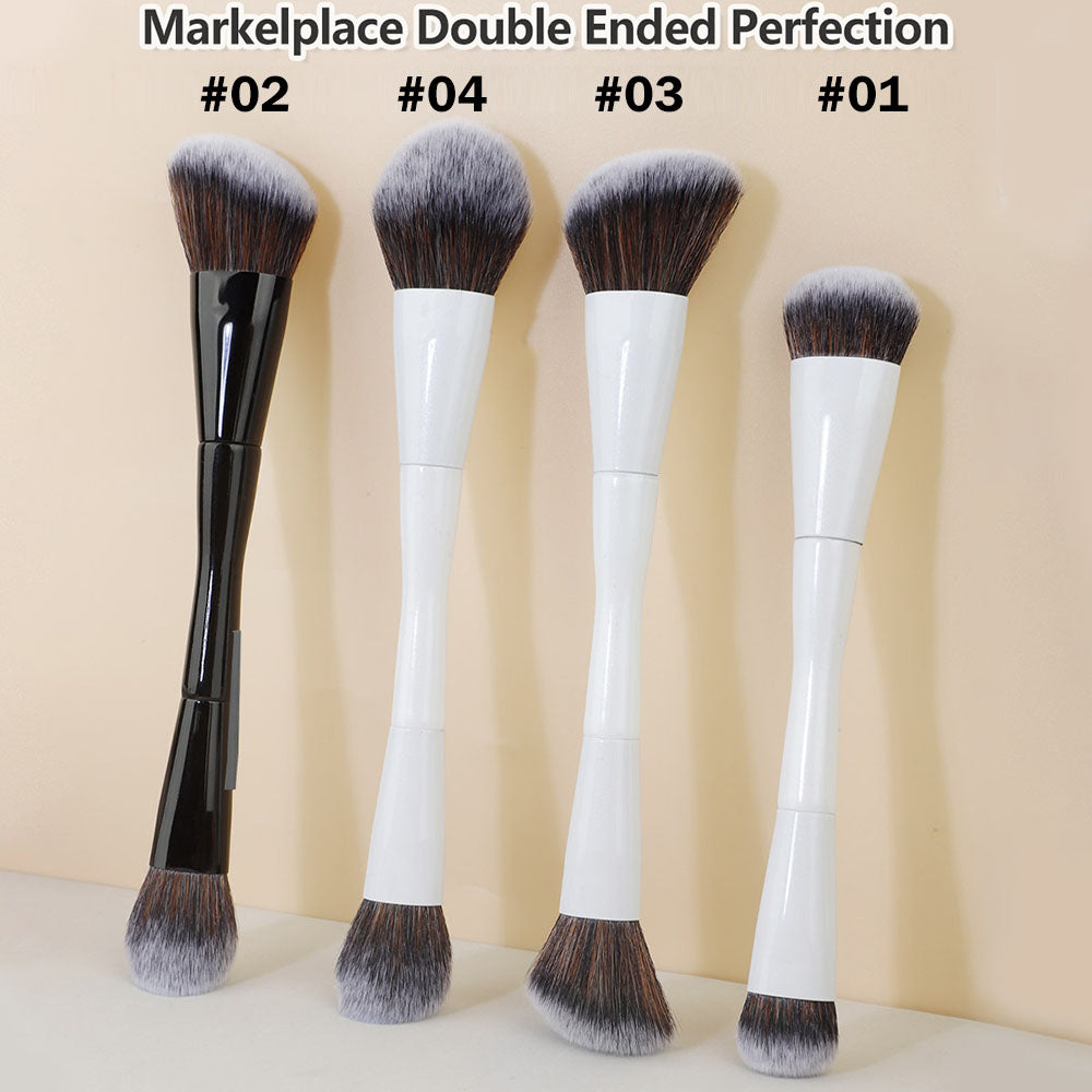 Amazon Best-Selling Double-Ended Makeup Brushes for Foundation Highlight Contour