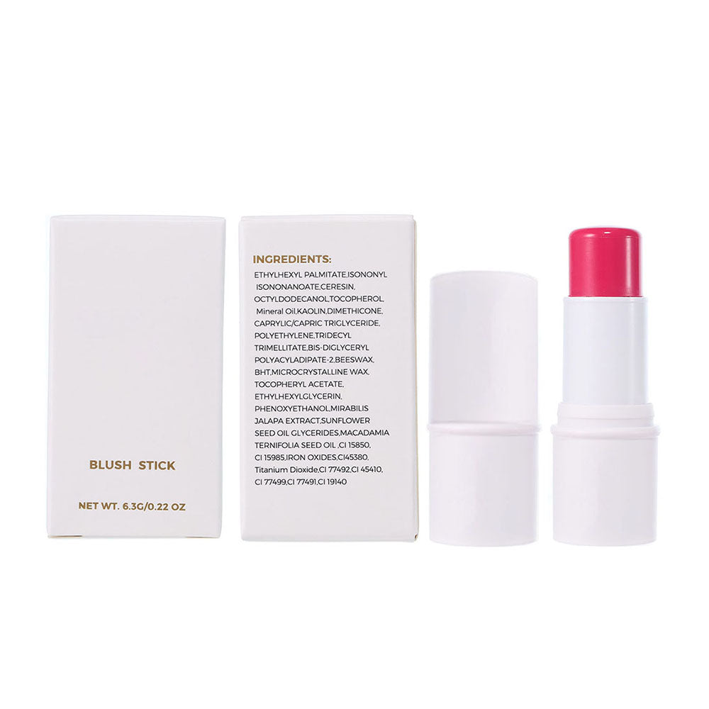 11 color blush stick blusher cream long lasting multi-use waterproof