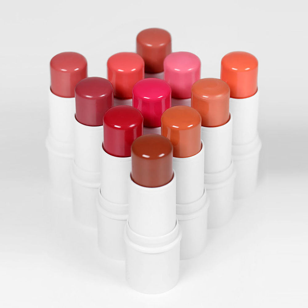 11 color blush stick blusher cream long lasting multi-use waterproof