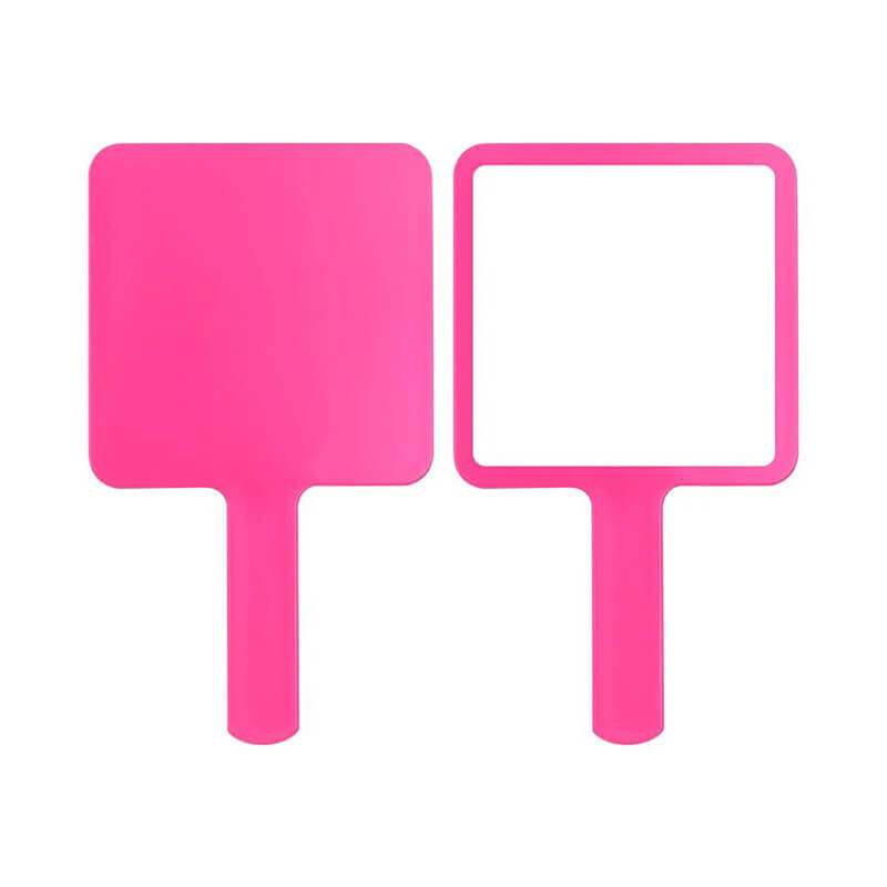 6 color makeup mirror suqare shape portable handheld gift mirrors 9*16cm
