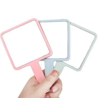 6 color makeup mirror suqare shape portable handheld gift mirrors 9*16cm