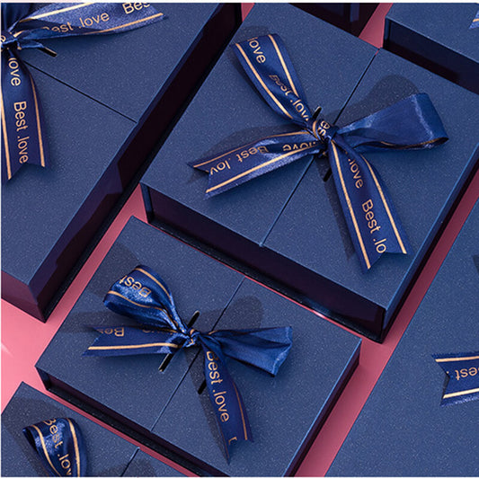 Middle makeup gift box kraft perfume wedding packaging birthday box