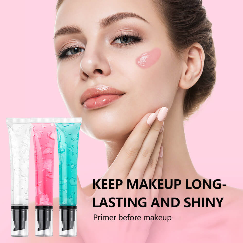 3-Color Makeup Primer Setting Base Hydrating Moisturize Long-Lasting Non-Caking