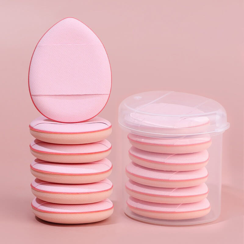 6 pcs small powder puff makeup sponge air cushion cream finger puff