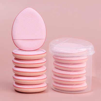 6 pcs small powder puff makeup sponge air cushion cream finger puff