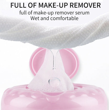 Makeup cleansing wipe remover pads gentle face clean 100 pcs
