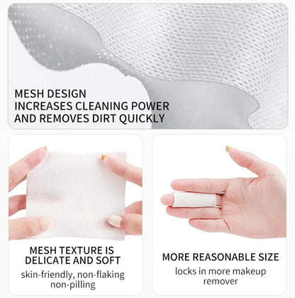 Makeup cleansing wipe remover pads gentle face clean 100 pcs