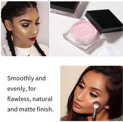 7 color loose setting powder air oil control long lasting