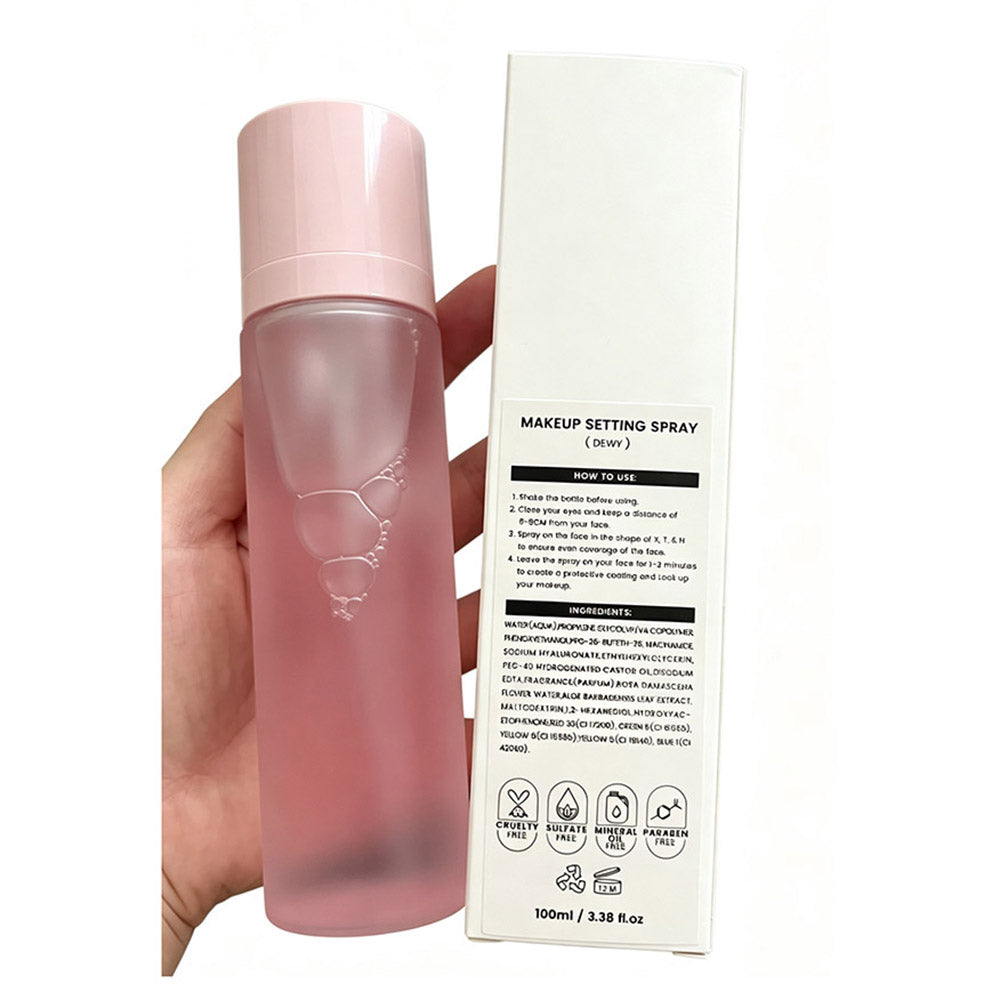 Spray fixateur de maquillage hydratant, régulateur de sébum, eau fixatrice 100 ml
