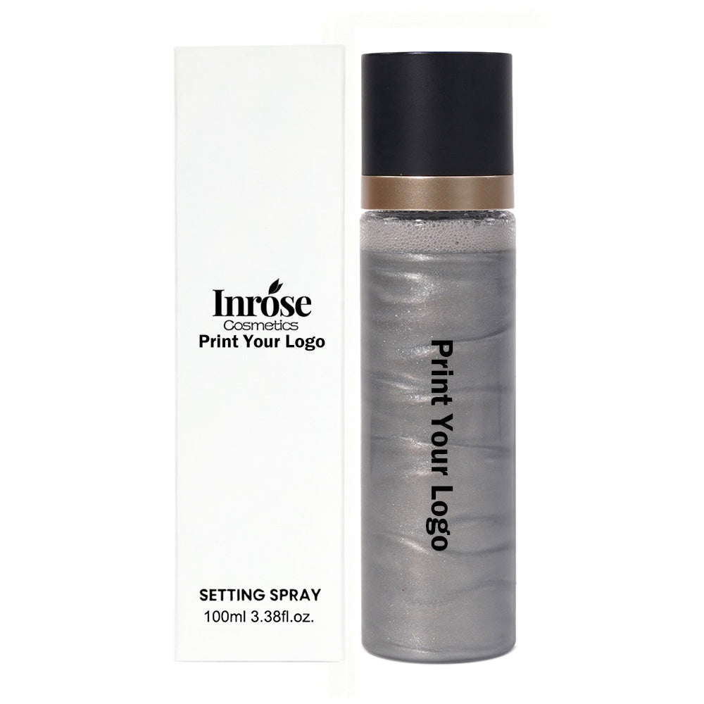 3 Colors Makeup Setting Spray Moisturizing Vegan Shimmer Setting Water 100ml