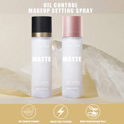 Spray fixateur de maquillage hydratant, régulateur de sébum, eau fixatrice 100 ml