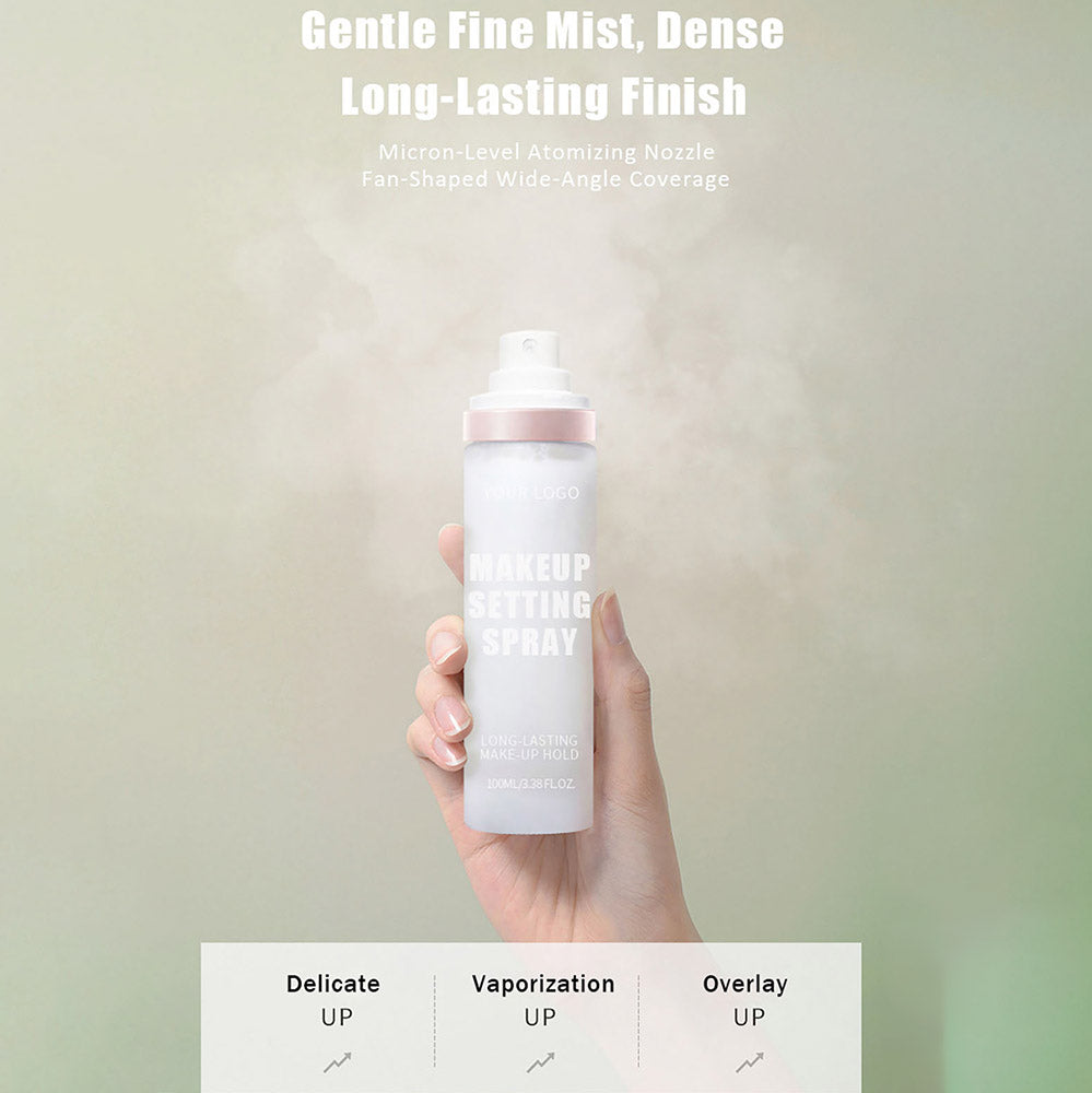 3 Colors Setting Spray Makeup Moisturizing Vegan Facial Setting Water 100ml