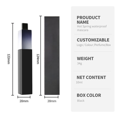 Black Mascara Natural Curl Thick Full Volume Waterproof Private Label