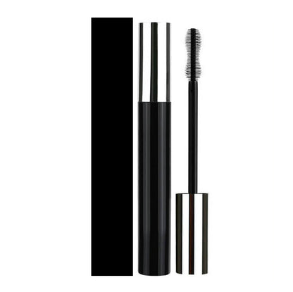 Black mascara waterproof long lasting thick curling full volume no logo