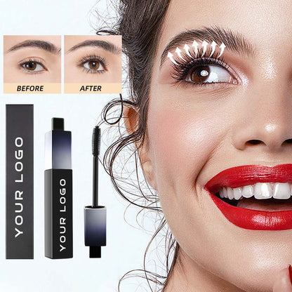 Black Mascara Natural Curl Thick Full Volume Waterproof Private Label