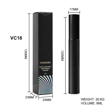 Black Mascara Volume Long Lasting Thick Curling No Smudge Waterproof