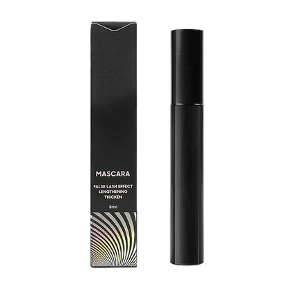 Black mascara volume long thick curling no smudge waterproof