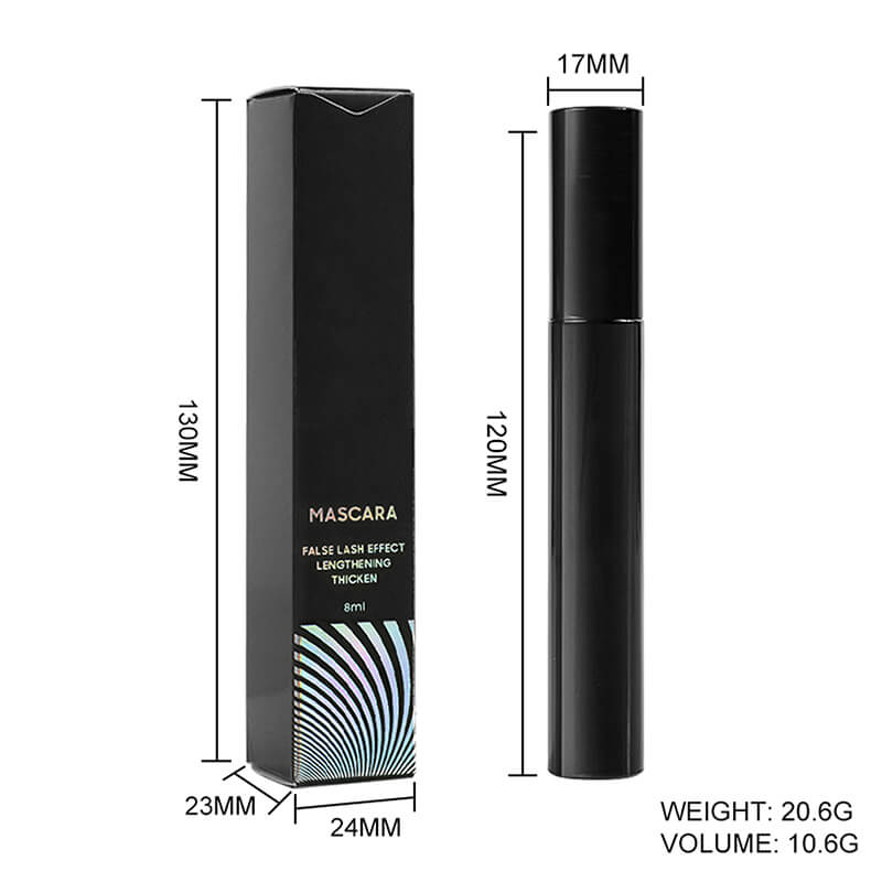 Black mascara volume long thick curling no smudge waterproof