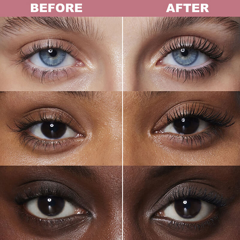 Black mascara volume long thick curling no smudge waterproof