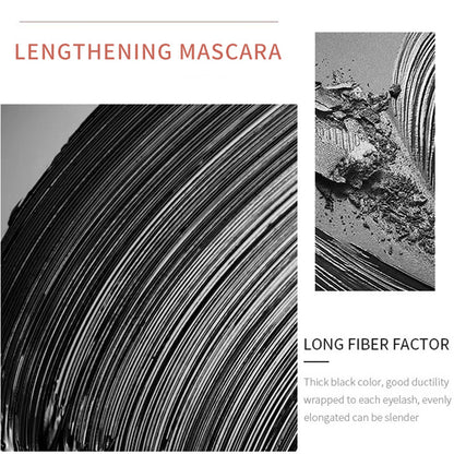 Mascara waterproof thick curling smudge-free full volume
