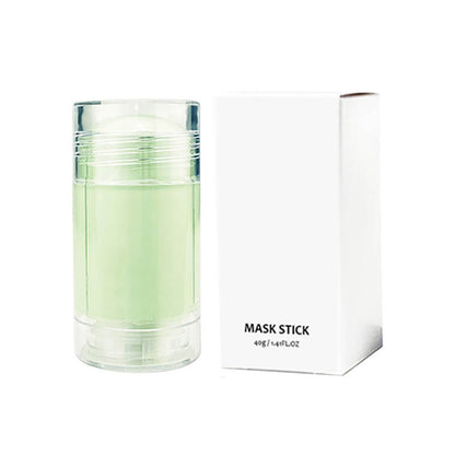 Face mask stick clay mask green tea cleansing oil control moisturizing