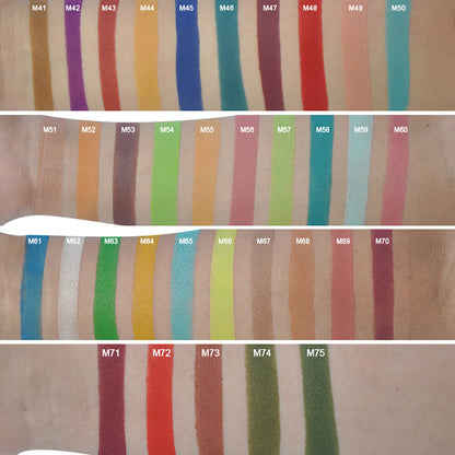 4 color DIY eyeshadow palette 26mm high pigmented private label
