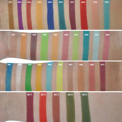 9 color DIY eyeshadow palette 26mm high pigmented waterproof