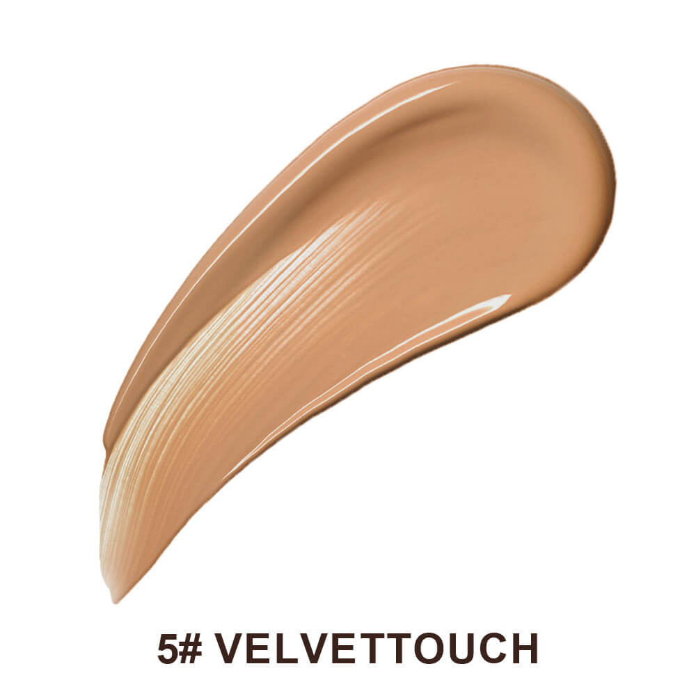 6-Color BB Cushion Foundation Full Coverage Concealer Long-Lasting Moisturizing