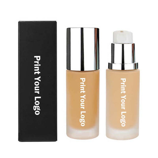 18 color liquid foundation makeup base full coverage waterproof vegan