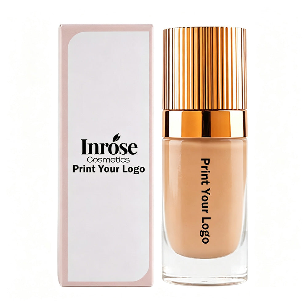 24 Color Matte Foundation Full Coverage Waterproof Long Lasting Medium Tanned Skin