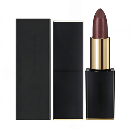 16 Color Glitter Lipstick Waterproof Shimmer Lip Stick Hydrating Long-Lasting
