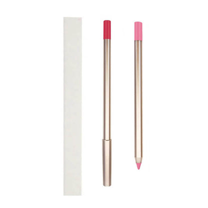 15 color matte lip liner gold lip pencil waterproof high pigmented