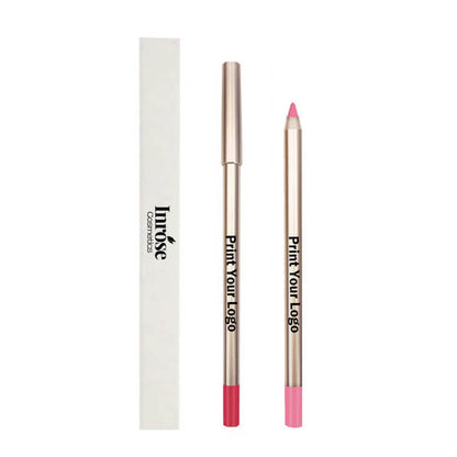 15 color matte lip liner gold lip pencil waterproof high pigmented
