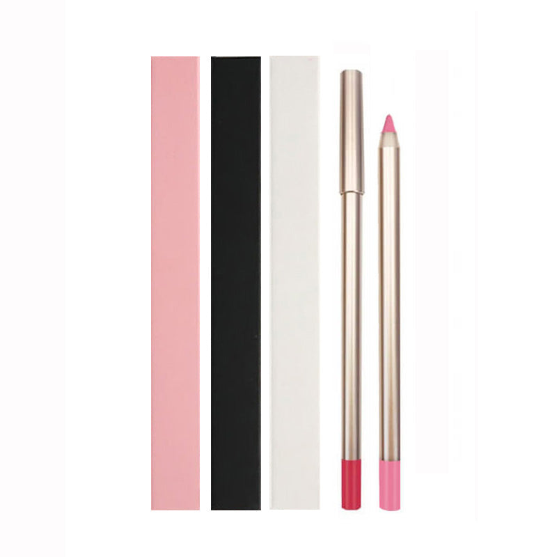 15 color matte lip liner gold lip pencil waterproof high pigmented