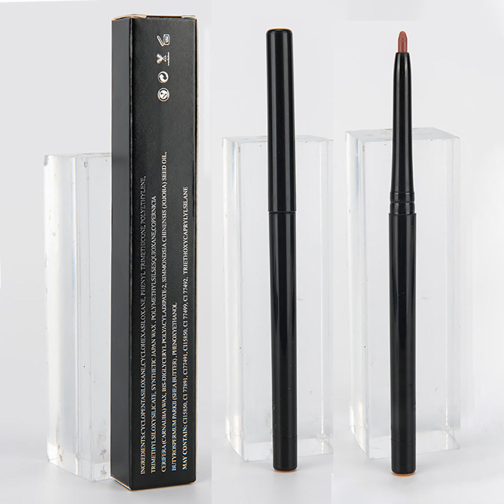 12 color lip liner matte lip color pencil swivel high pigmented