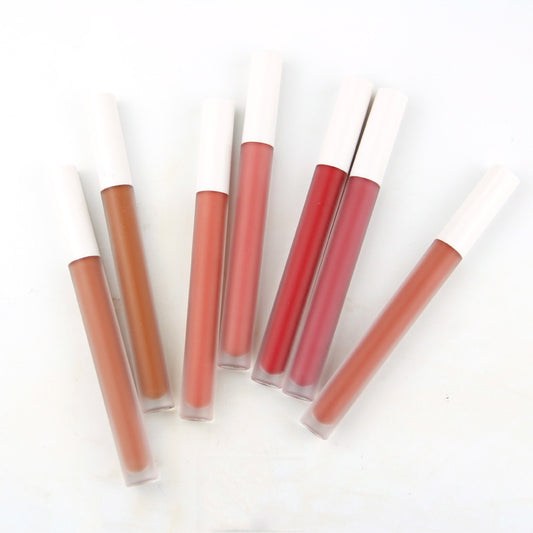 7 Color Matte Lipstick Moisturizing Lip Gloss Velvet Lip Glaze No Dry