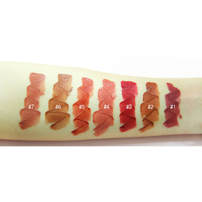 7 Color Matte Lipstick Moisturizing Lip Gloss Velvet Lip Glaze No Dry